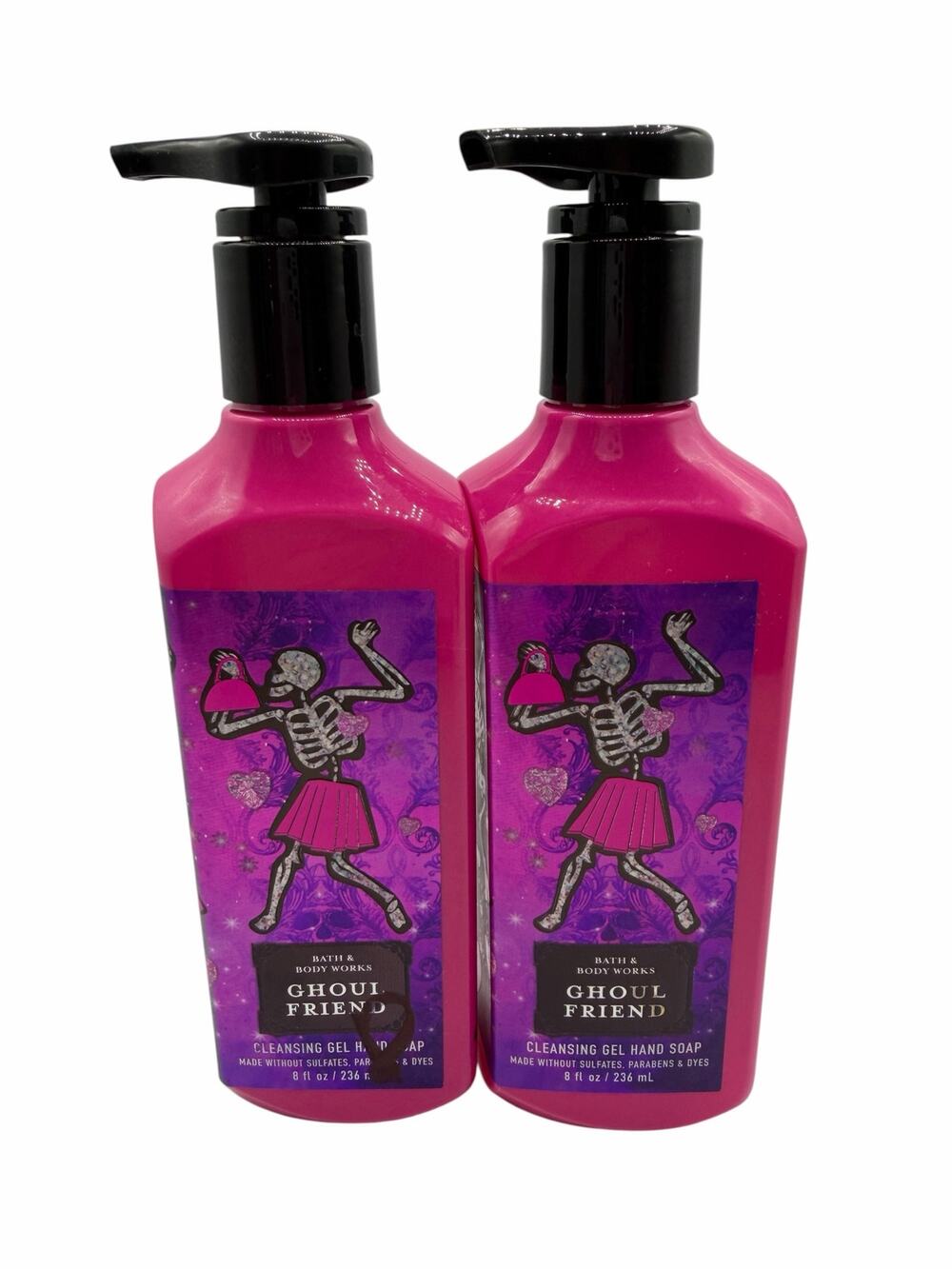 Bath & Body Works Ghoul Friend Cleansing Gel Hand Soap 8 fl oz Bundle x2‎ New